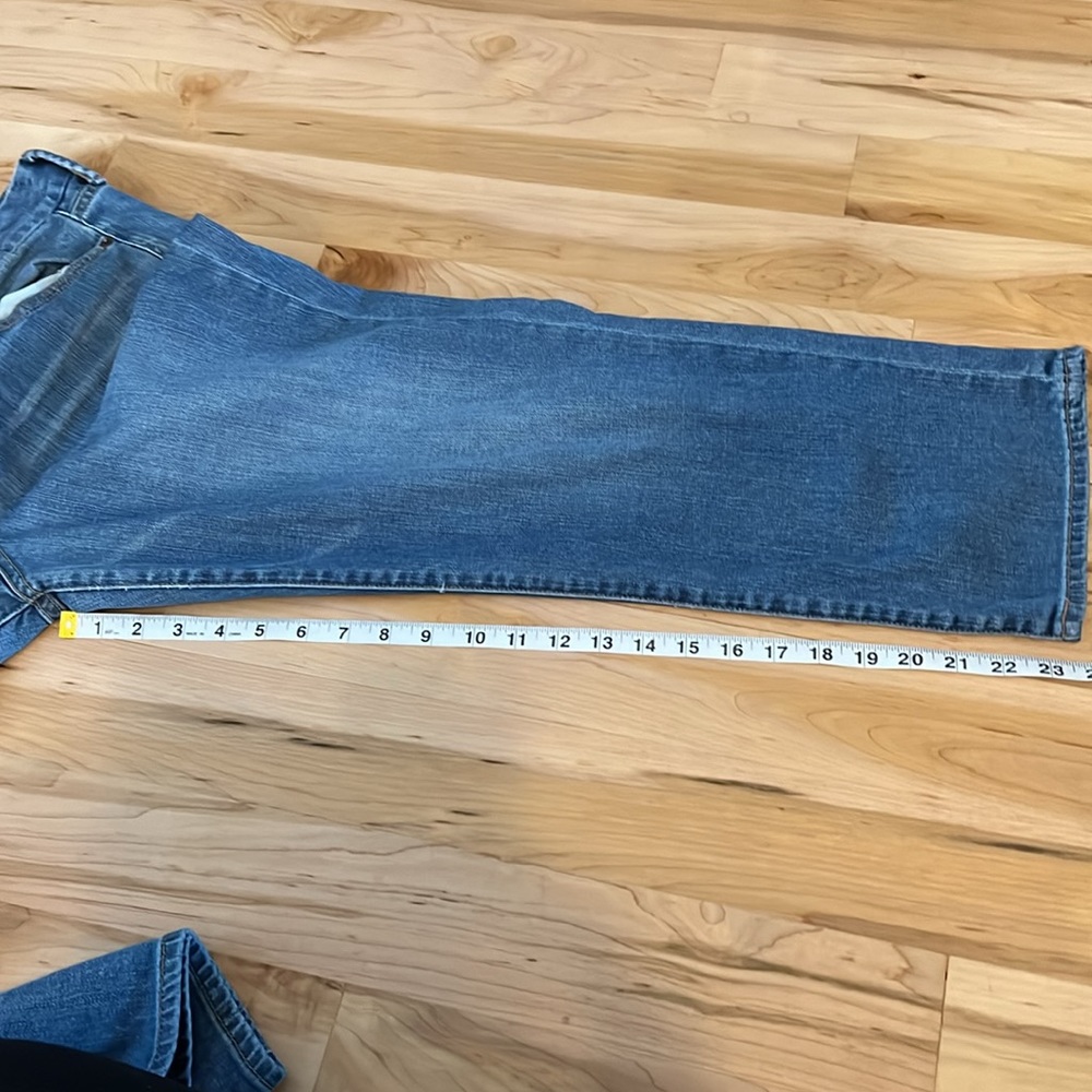Lucky Brand Sweet Crop Jeans Size 14 / 32 - Picture 10 of 14
